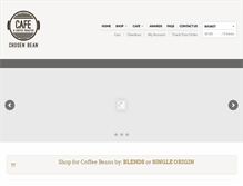 Tablet Screenshot of chosenbean.com.au